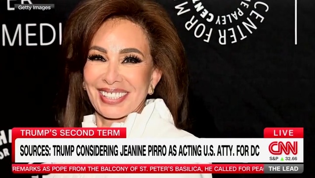 Jake Tapper on Fox Host Rumored to Be Trump Nominee: ‘Jeanine Pirro, with All Due Respect…’