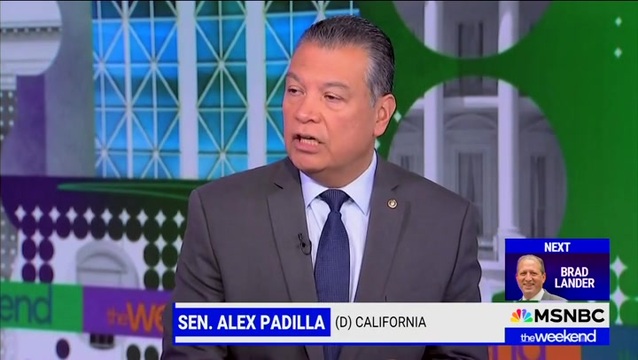 Sen. Alex Padilla on J.D. Vance Calling Him ‘Jose’: ‘He Knows My Name’; ‘It’s Just an Indicator of How Petty and Unserious This Administration Is’