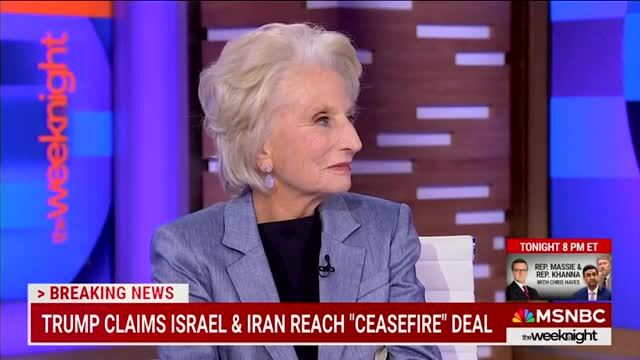 Jane Harman: The ‘Ceasefire’ Is an ‘Off-Ramp’ for Trump, There Was ‘No Strategy’ Behind the U.S. Attack