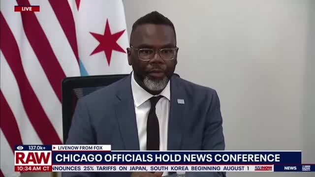 Chicago Mayor Johnson: Our Police ‘Will Not Ever Cooperate with ICE’