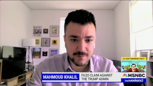 Mahmoud Khalil on Filing $20M Claim Against Trump Administration: ‘I’m Trying to Set a Precedent with This Lawsuit’