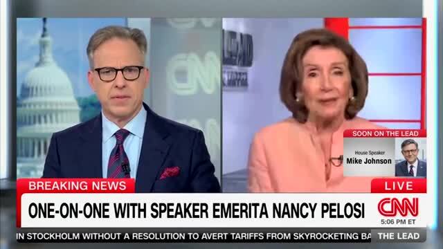 Pelosi Tries to Dodge Question on Insider Trading, then Says ‘I’m Not into It, My Husband Is’
