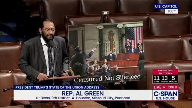 Dem Rep. Al Green: Trump Wants to Take Us to Those Days Where You Could Call Black People the N-Word with Impunity