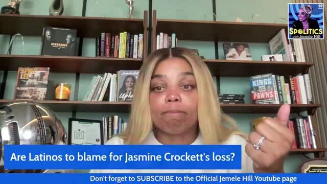 Jemele Hill on if Latinos Are To Blame for Jasmine Crockett’s Loss: White Supremacy Does Not Need Any Help!
